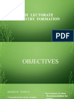 Complete Lectorate Formation Topics