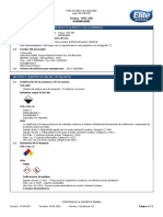 Hoja de datos de seguridad biocida Tressa HVI-256