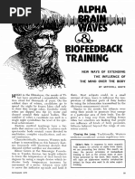 Brain Waves and Biofeedback Training