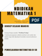 Pendidikan Matematika 1 - Mahasiswa