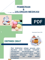 Pemberian Medikasi (Obat)