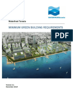 Minimum Green Building Requirements: Waterfront Toronto