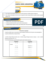 LKPD Operasi Dan Sifat Logaritma