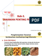 Bab-3. P.I.T. (Tanaman Penting)