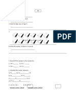 Year 1 Mathematics DLP Paper 2