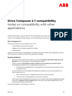 Drive Composer 2.7 Compatibility: Notes On Compatibility With Other Applications