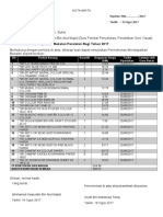 Nota Minta PSV