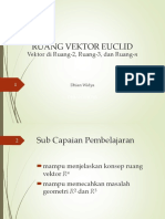 Subbab 3.1 Vektor Di Ruang-2, Ruang-3, Dan Ruang-N