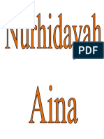 Aina Nurhidayah