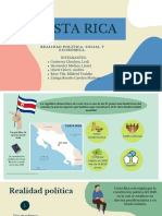 Costa Rica: Realidad Política, Social Y Económica