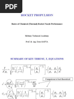 Rocket Nozzle Performance