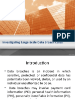 Investigating Large-Scale Data Breach Cases