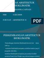 Tugas Arsitektur Bioklimatik - Chandra Cahyadi