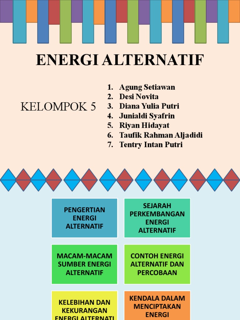 Energi Alternatif Pptx Pdf