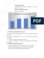 Informe de La Gerencia de Producción