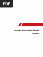 User Manual CMS Software For Windows (Guarding Vision V3.1.1.11 - E)