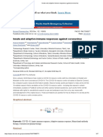 Innate and Adaptive Immune Responses Against Coronavirus