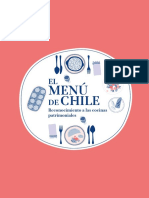 Menu de Chile 2018