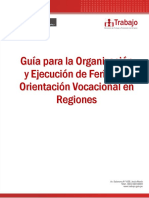 Guia para Realizar Feria Vocacional