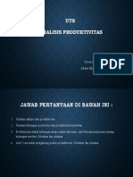 UTS Analisis Produktivitas