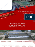 Kebijakan Pengelolaan Sumber Daya Air