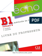 Echo b1 v2 Livre Du Prof