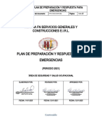 Plan de Preparación y Respuesta para Emergencia Corporativo