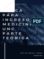 Fisica para Ingreso A Medicina Unc 2019 - Parte Teorica - HQ Apoyo Universitario