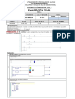 Automatización industrial 2021 - I: Evaluación final tipo A