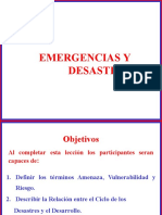 Emergencia Desastre