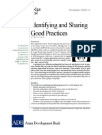 Identifying Sharing Good Practices