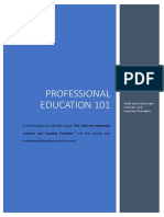 Professional Education 101: in This Module, We Will Learn About "The Child and Adolescent