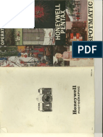 Spotmatic SP Users Manual - for printing out