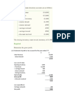 Accounting Exercise Chap 13