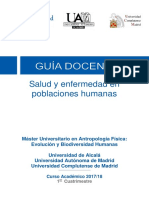 Salud y Enfermedad en Poblaciones Humanas 17-18