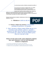 Mencione 2 Estratégias Que Você Usaria para Envolver As Famílias Na Educação de Seus Filhos