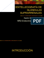 Centelleografía de Glándulas Suprarrenales