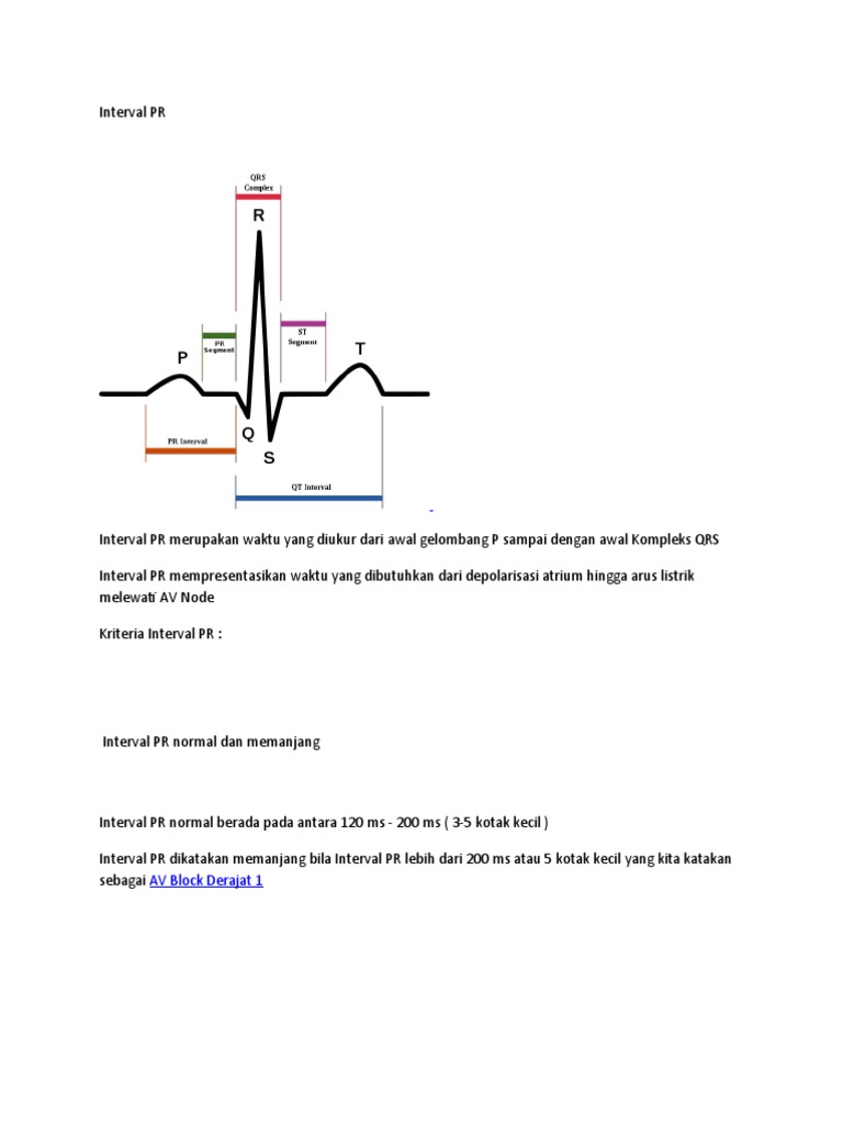 Interval PR: Normal, Memanjang, Memendek | PDF