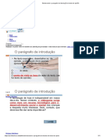 Estruturando o Paragrafo de Introdução Do Texto de Opinião