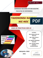 Guía de Prácticas Taxonomía, NANDA, NIC y NOC