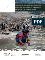 Analisis y Sistematizacion de Programas de Cooperacion Innovadores Entre Los Proyectos Mineros de Gran Escala y La Mineria Artesanal y de Pequena Escala