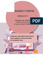 Modulo 3 - Tecnica de Ventas