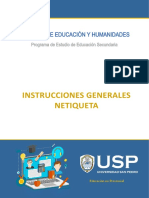 4. INSTRUCCIONES DE LA SESIÓN ( NETIQUETA) EDUCACION SECUNDARIA