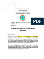 Práctica IV. DESARROLLO HISTORICO DEL SISTEMA URBANO VENEZOLANO