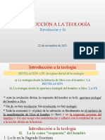 Introd. A La Teología. FE COMO RESPUESTA DEL HOMBRE