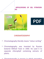 Principle and Applications of Gel Fitration Chromatography