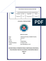 LAPORAN 4 LIMBAH MODUL Analisa COD Dan BOD (Muhammad Farhan Abdallah Nasution-1901117) Analisa COD Dan BOD-dikonversi