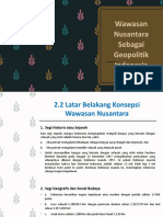 Wawasan Nusantara Sebagai Geopolitik Indonesia