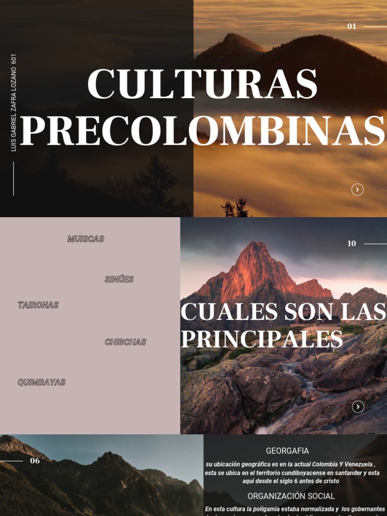 Culturas Precolombinas de Colombia | PDF | Colombia | Pueblos Indígenas ...