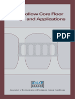 The Hollow Core Floor Design and Applications